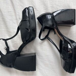 GB Platform Mary Jane Heels
